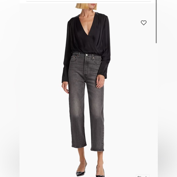 NEW Favorite Daughter Date Surplice Blouse